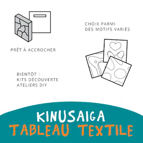 Un croquis en noir et blanc du Kinusaiga et ses détails